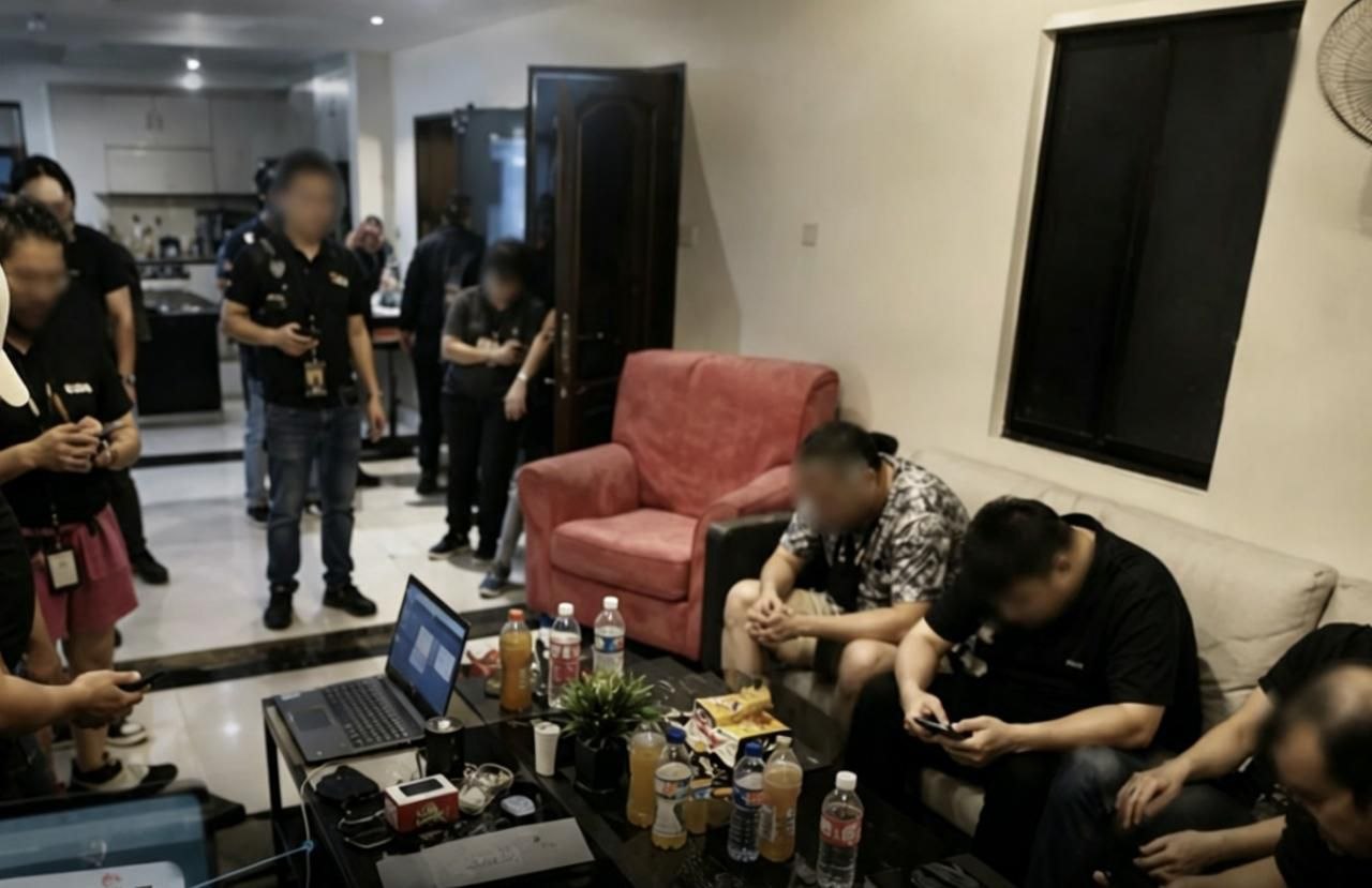 马尼拉捣毁诈骗窝点 NBI突袭 #马尼拉万国村 捣毁“杀猪盘”窝点!17人被捕,涉虚拟币骗局🚨